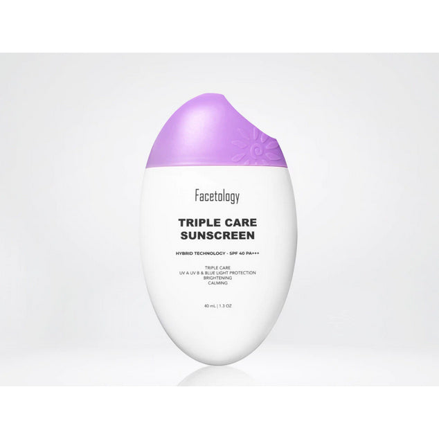 Facetology Triple Care Sunscreen / Tinted SPF50