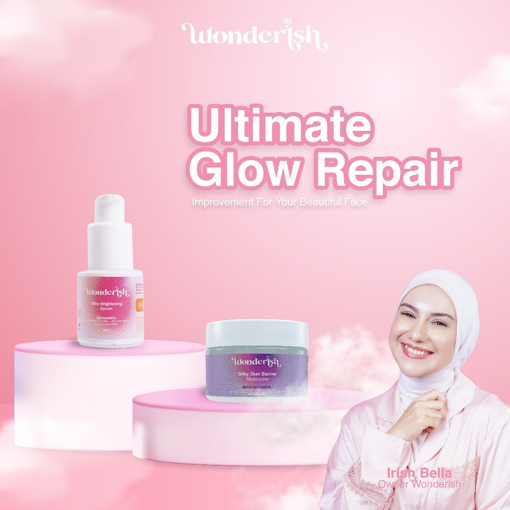 Bundling Wonderish - Serum + Silky Skin Barrier Moisturizer by Irish Bella