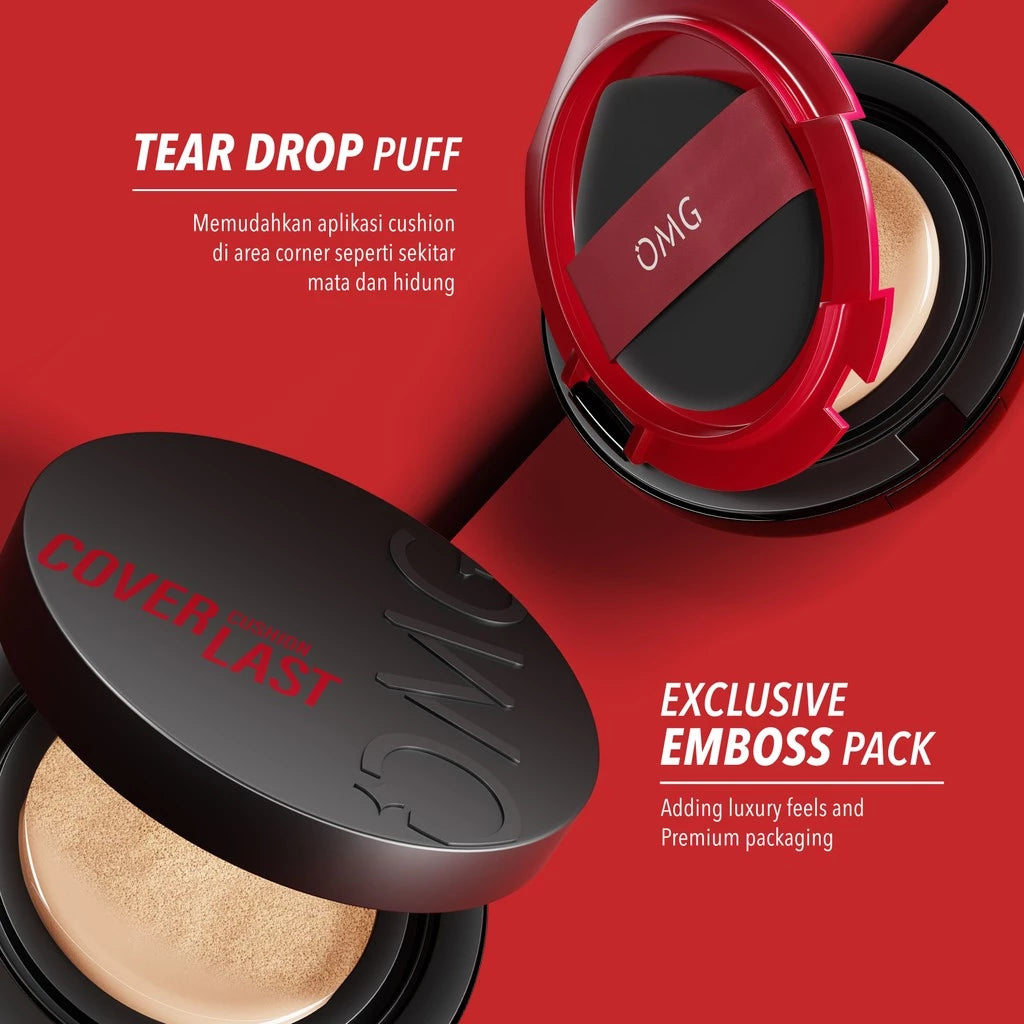 OMG Oh My Glam Coverlast Cushion 15g SPF 30 PA+++