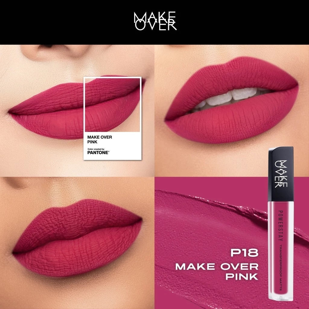Make Over Powerstay Matte Lip Cream  | Tahan Lama & Transferproof | Lipstik Matte Terbaik 2025