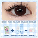 [COD] Colorvista Softlens 3 Item Paket kombinasi (1* Softlens +Air Pencuci Softlens 120ml+lenscase)