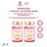 Noera Bundling 2 Botol Glow Me Skin Improved Formula | Kapsul Pencerah Kulit | Suplemen Pencerah Kulit | Booster Brightening | Obat Jerawat | Whitening Supplement