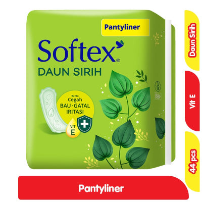 Softex Daun Sirih Pantyliner 15 cm 44 pcs