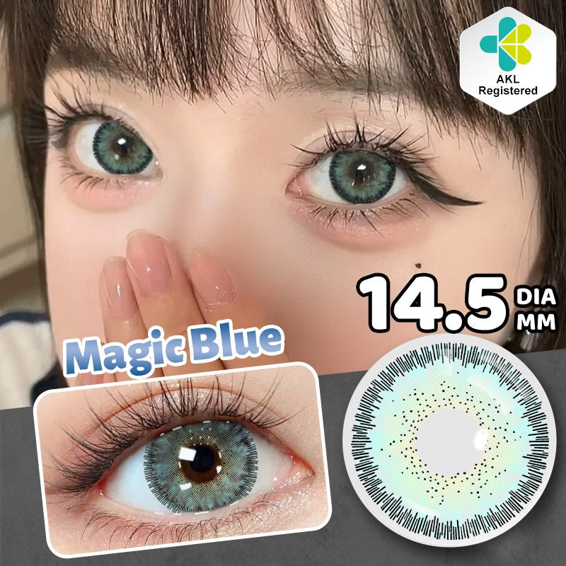 15.0mm Bigeyes softlens supersize Mysticeyes Softlens lensa kontak warna soflen mata softlen normal Free lens case