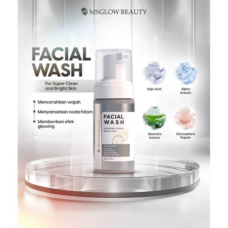 MS GLOW FACIAL WASH