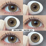 Eyeshare Softlens Gray Softlen Big Eyes Gray 1 Pasang Lensa Kontak Doll Eyes