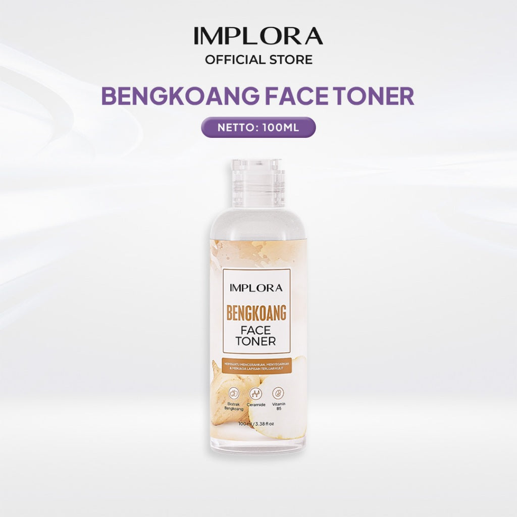 Implora Bengkoang Cleanser Series | Micellar water bengkuang pembersih wajah | Mencerahkan dan Melembapkan Kulit