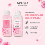 Implora Rose Cleanser Series | Micellar water mawar pembersih wajah | Mencerahkan dan Melembapkan Kulit