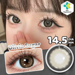 15.0mm Bigeyes softlens supersize Mysticeyes Softlens lensa kontak warna soflen mata softlen normal Free lens case