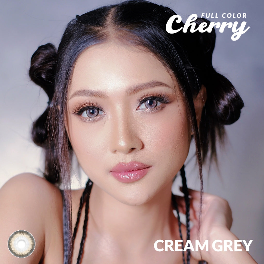 [COD] Full Color Cherry Softlens - MINUS & NORMAL ! Diameter 14.5mm, Water Content 43%, Base Curve 8.6mm - Soflen Minus - Softlens Minus