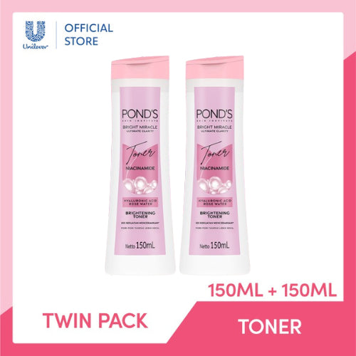 Pond's Bright Beauty Brightening Toner 150ml Twinpack