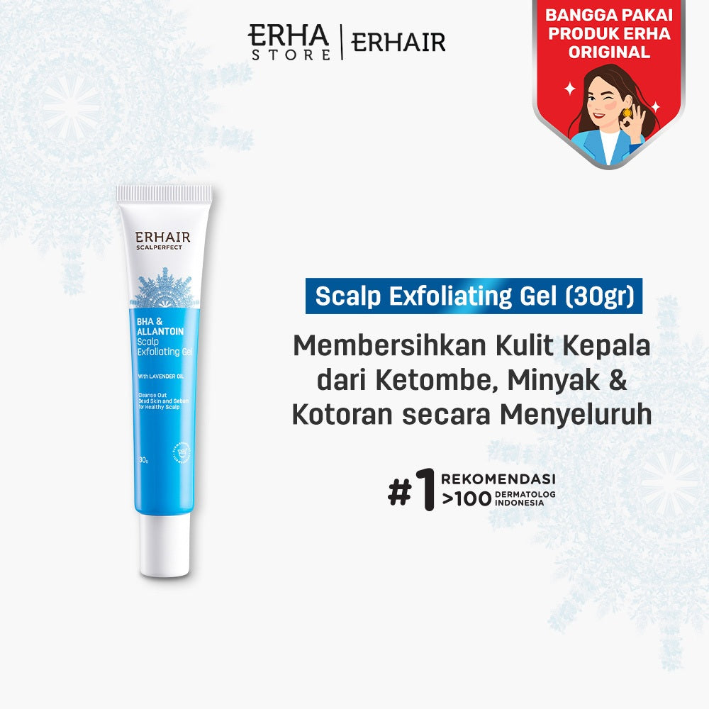 [SPECIAL BUNDLE 2IN1] SCALPERFECT Shampoo + Eksfoliasi ketombe | Perawatan Rambut Berketombe| Rambut Lepek | Rambut Lepek Berminyak