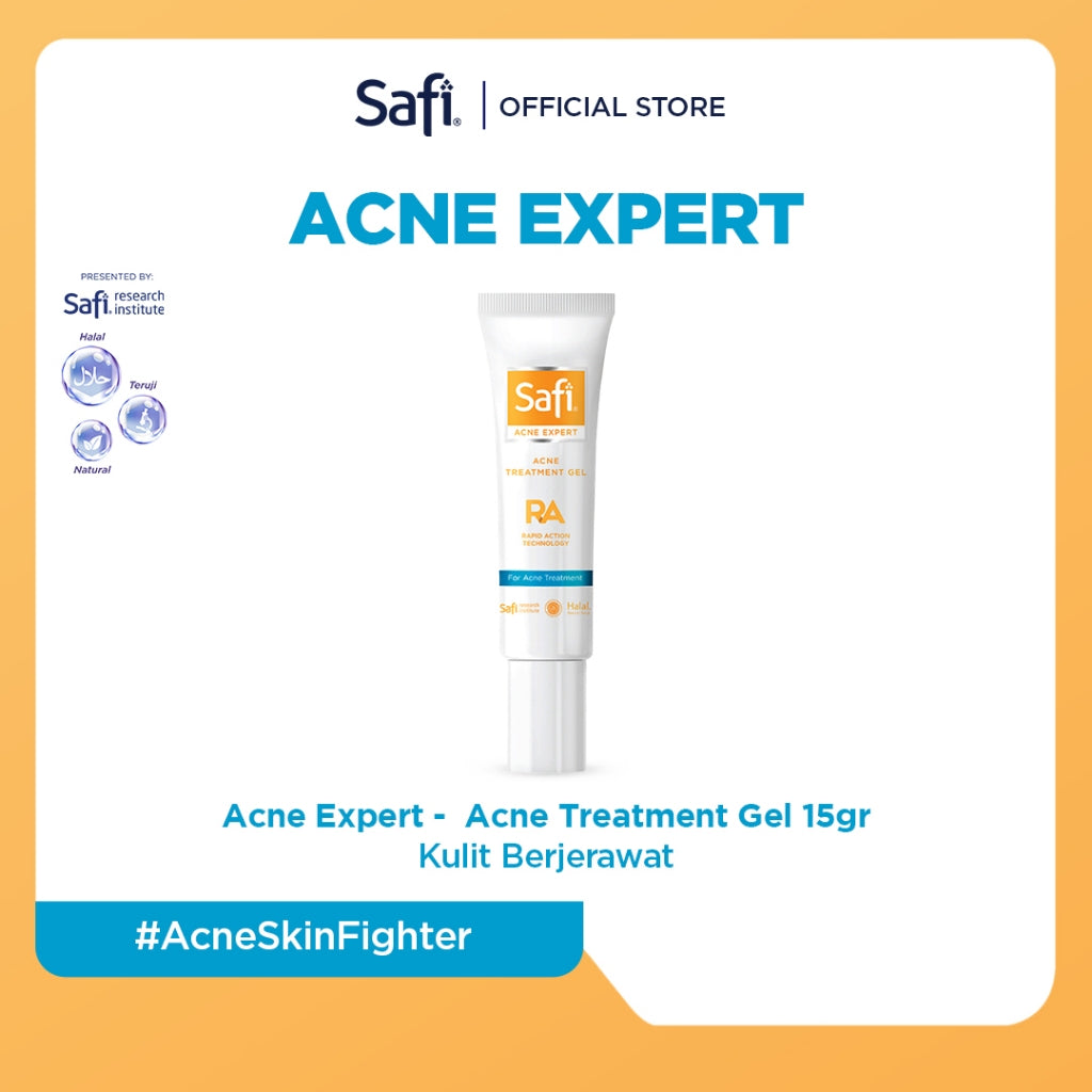 SAFI - Acne Expert - Acne Treatment Gel 15gr - Kulit Berjerawat