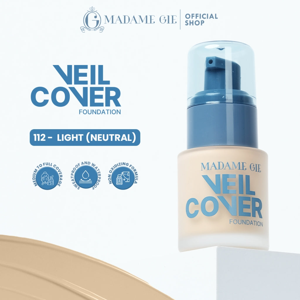 Madame Gie Veil Cover Foundation Matte Finish