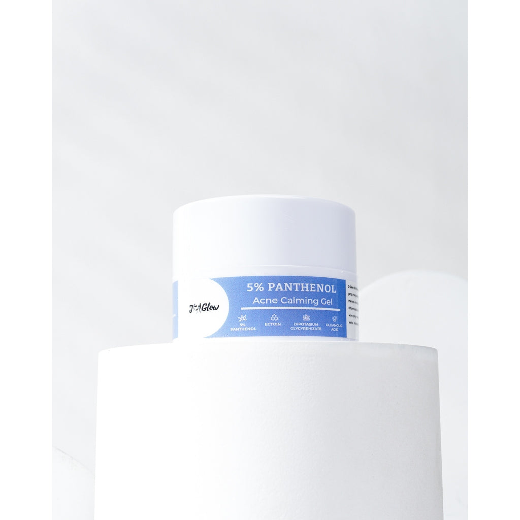 JGLOW Acne 5% Panthenol Calming Gel 10gr – Meredakan Iritasi & Jerawat | BPOM Halal