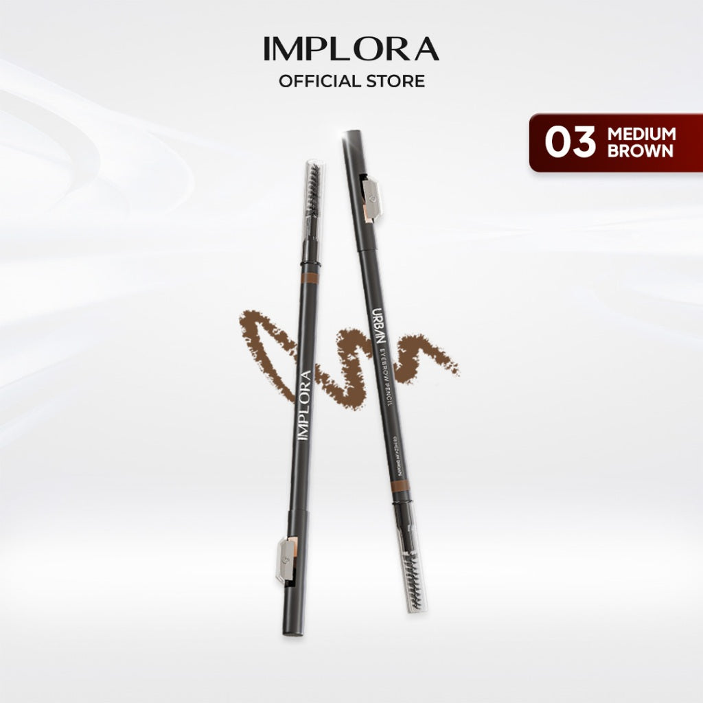 Prilly's Choice - Implora Urban Lip Cream 3 PCS Free Urban Eyebrow Pencil