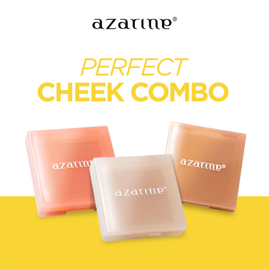 Azarine Perfect Cheek Combo (Blush On/Bronzer/Hihlighter)