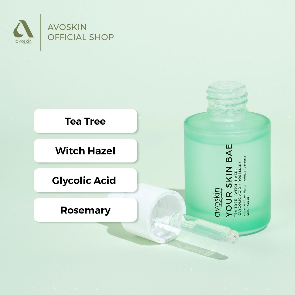 Serum Avoskin Your Skin Bae Tea Tree 30ml-Untuk Kulit Berjerawat