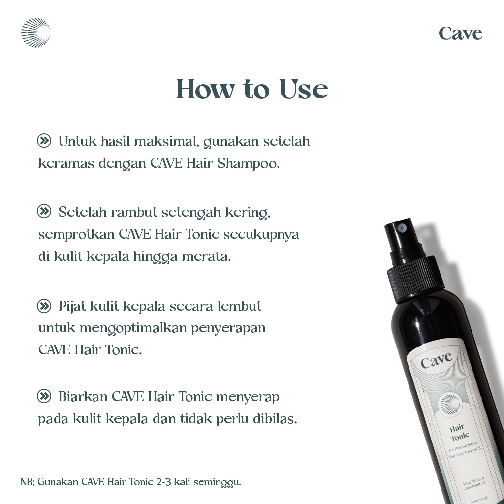 Cave Intense Bright Face Wash & Hair Care