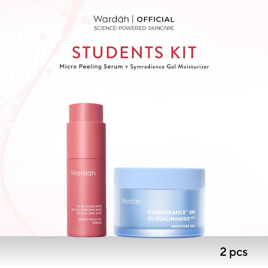 WARDAH Perfect Set Moisturizer + Serum For Perfect Result (Symradiance, Peeling, Brightening, Dark Spot Eliminator, Barrier Repair, Youthful Skin, Acne Care, Glowing) - Skincare