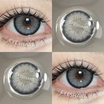 Eyeshare Softlens Wusu Black Brown Warna 14.2MM Lensa Kontak Natural Softlen