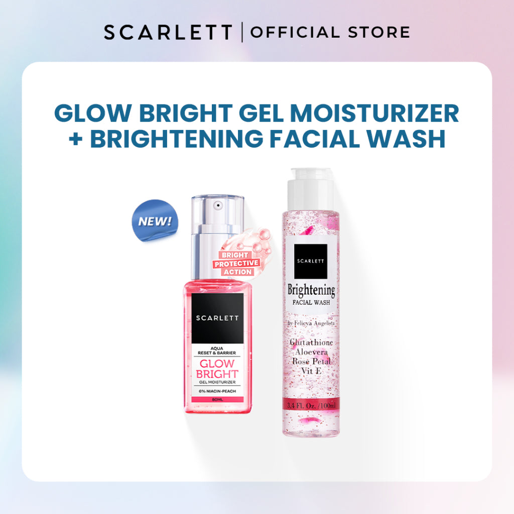 SCARLETT Moisturizer Series – Pelembab Wajah untuk Melembapkan Kulit dan Menjaga Skin Barrier agar Kulit Tetap Sehat dan Glowing