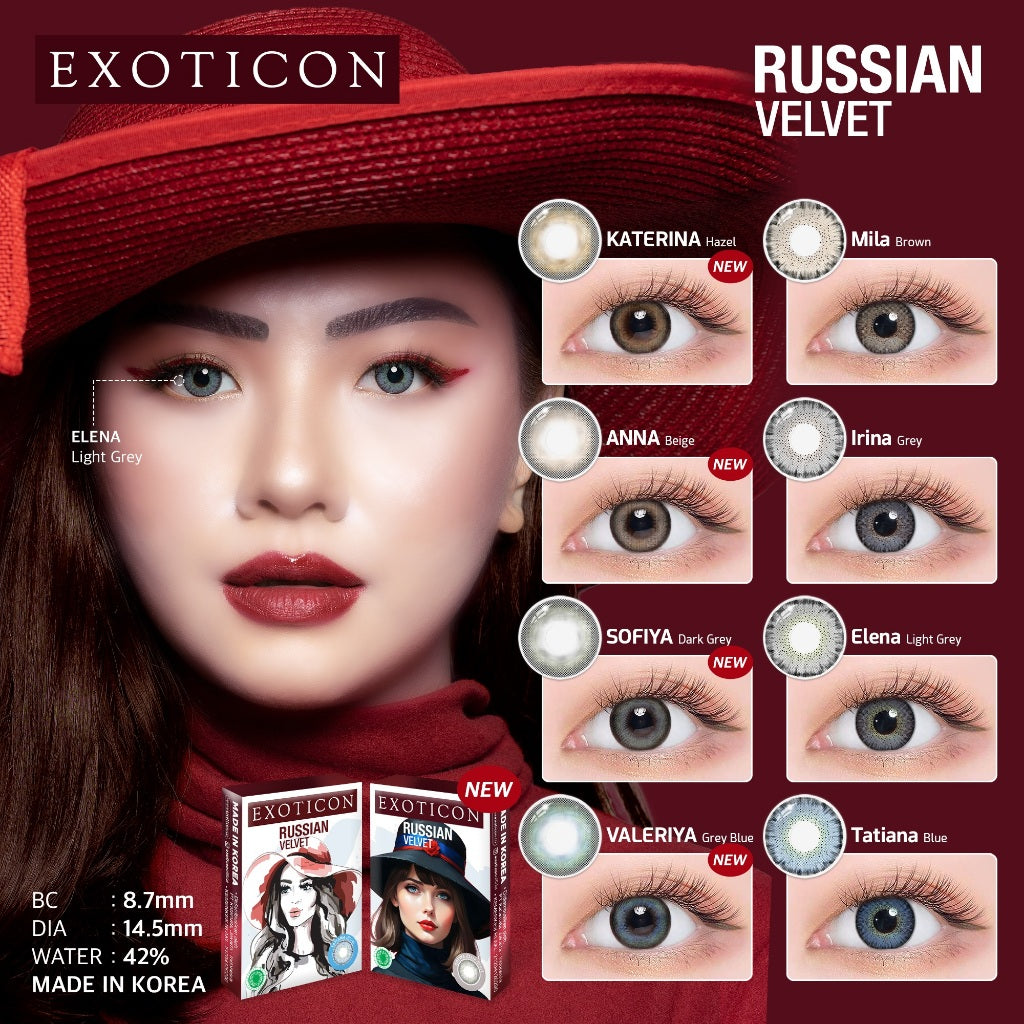 Exoticon Softlens - Russian Velvet (Plano Only)