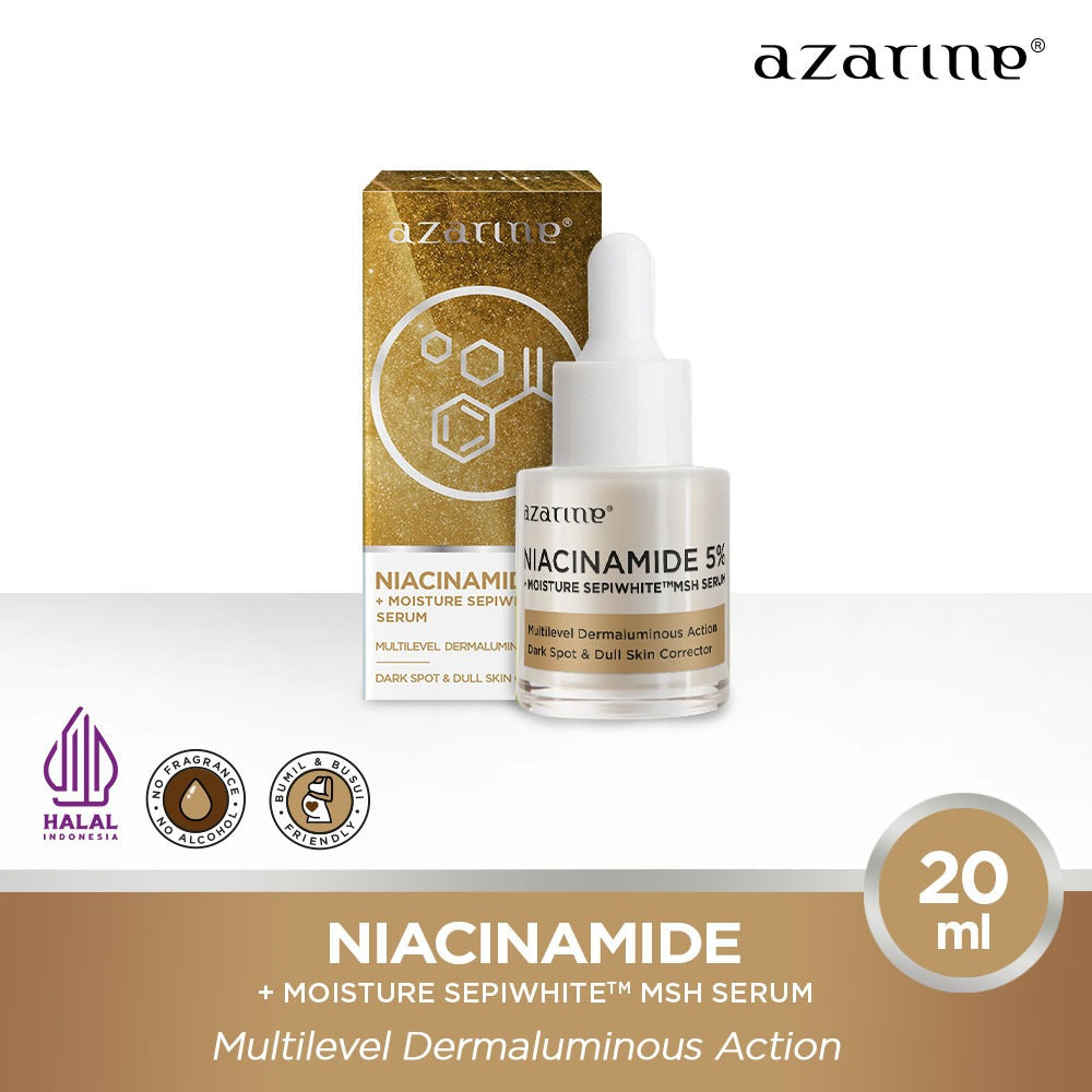 Azarine Niacinamide 5% + Moisture Sepiwhite Serum 20ml