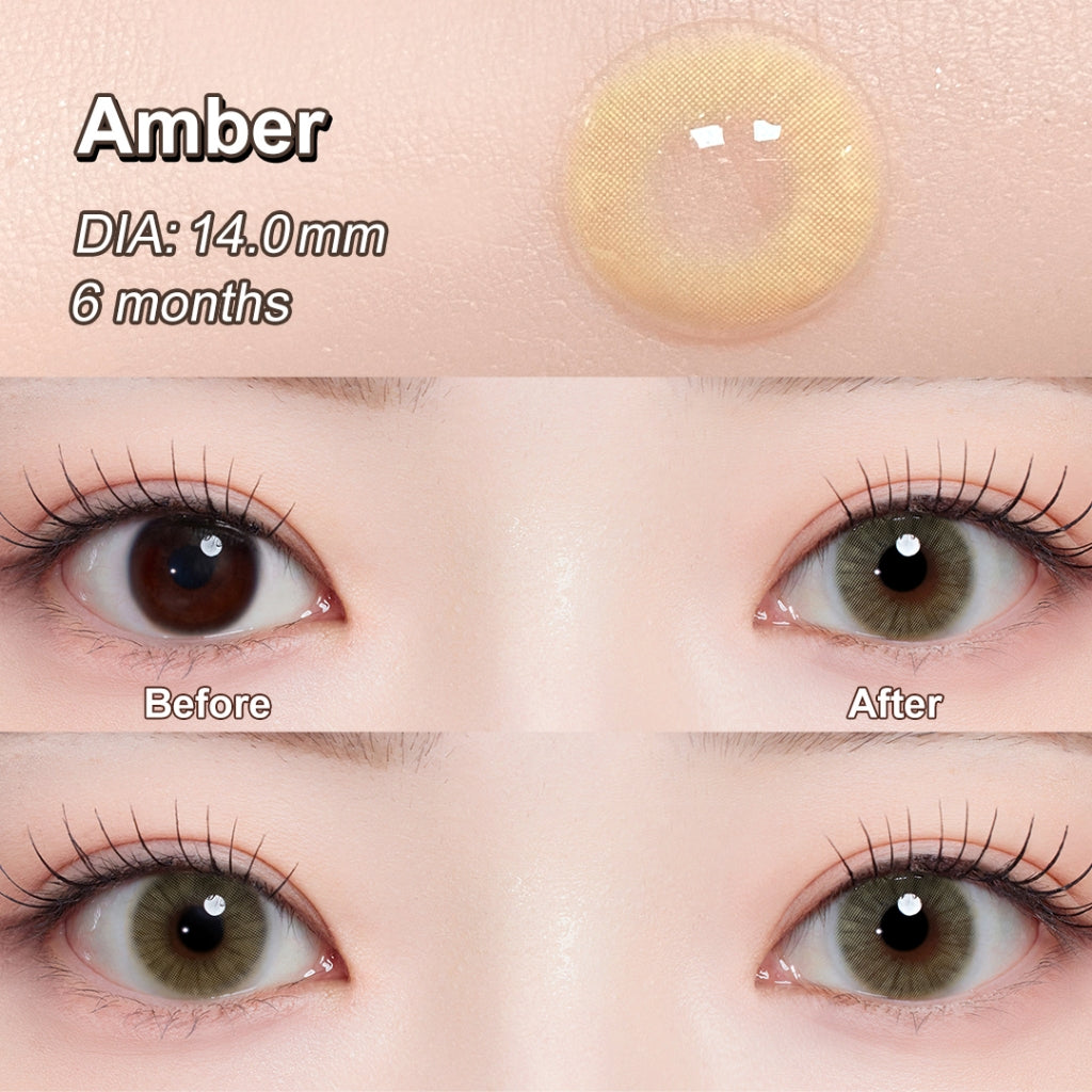 [0.00 s/d -6.00] Magister Softlens Minus NILS Seris 14.2mm Soflen 6Bulan Nils Brown