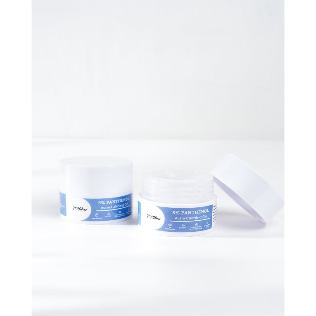 JGLOW Acne 5% Panthenol Calming Gel 10gr – Meredakan Iritasi & Jerawat | BPOM Halal