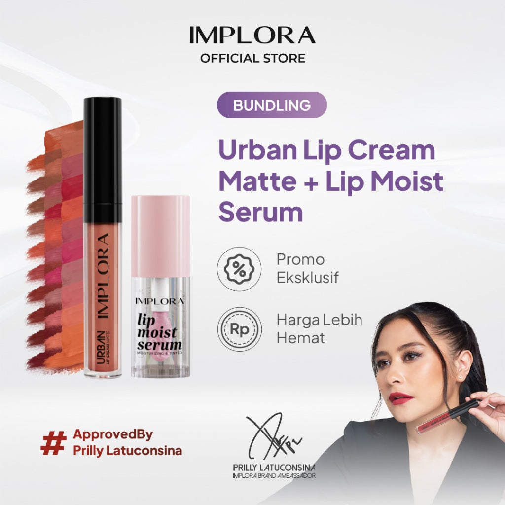 Bundling - Implora Lip Cream + Lip Moist Serum
