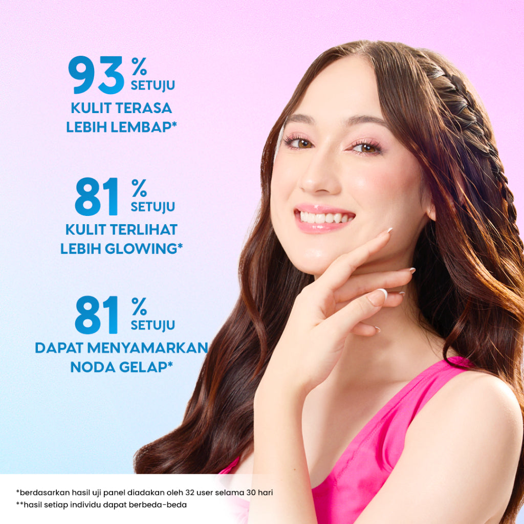 Scarlett Whitening Brightly Ever After Essence Foam Toner - Toner Wajah Kulit Sensitif untuk Mencerahkan Melembapkan dan Menghidrasi Wajah