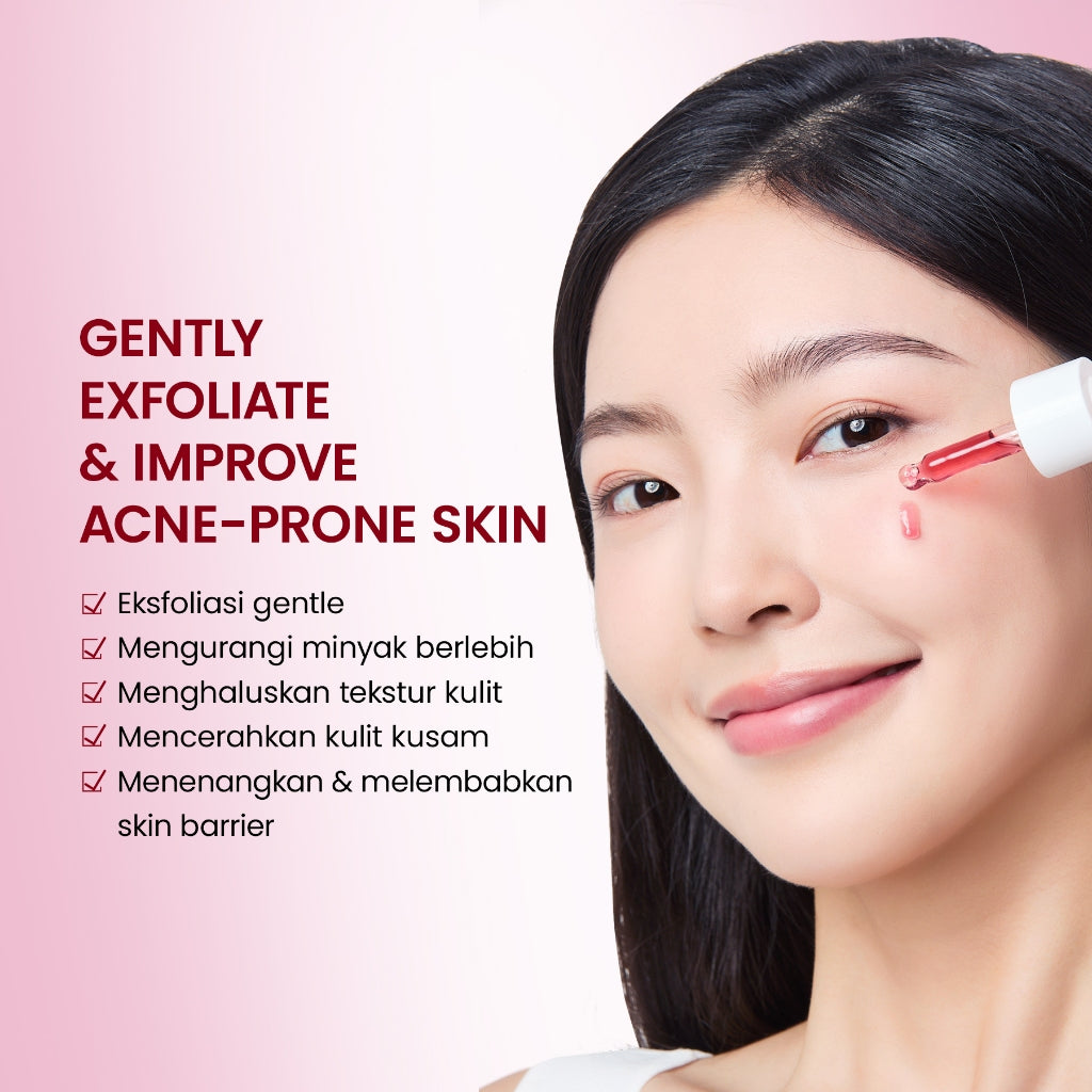 YOU 6% ACID RENEWAL PEELING SERUM AHA BHA PHA Serum Eksfoliasi Untuk Kulit Cerah dan Halus