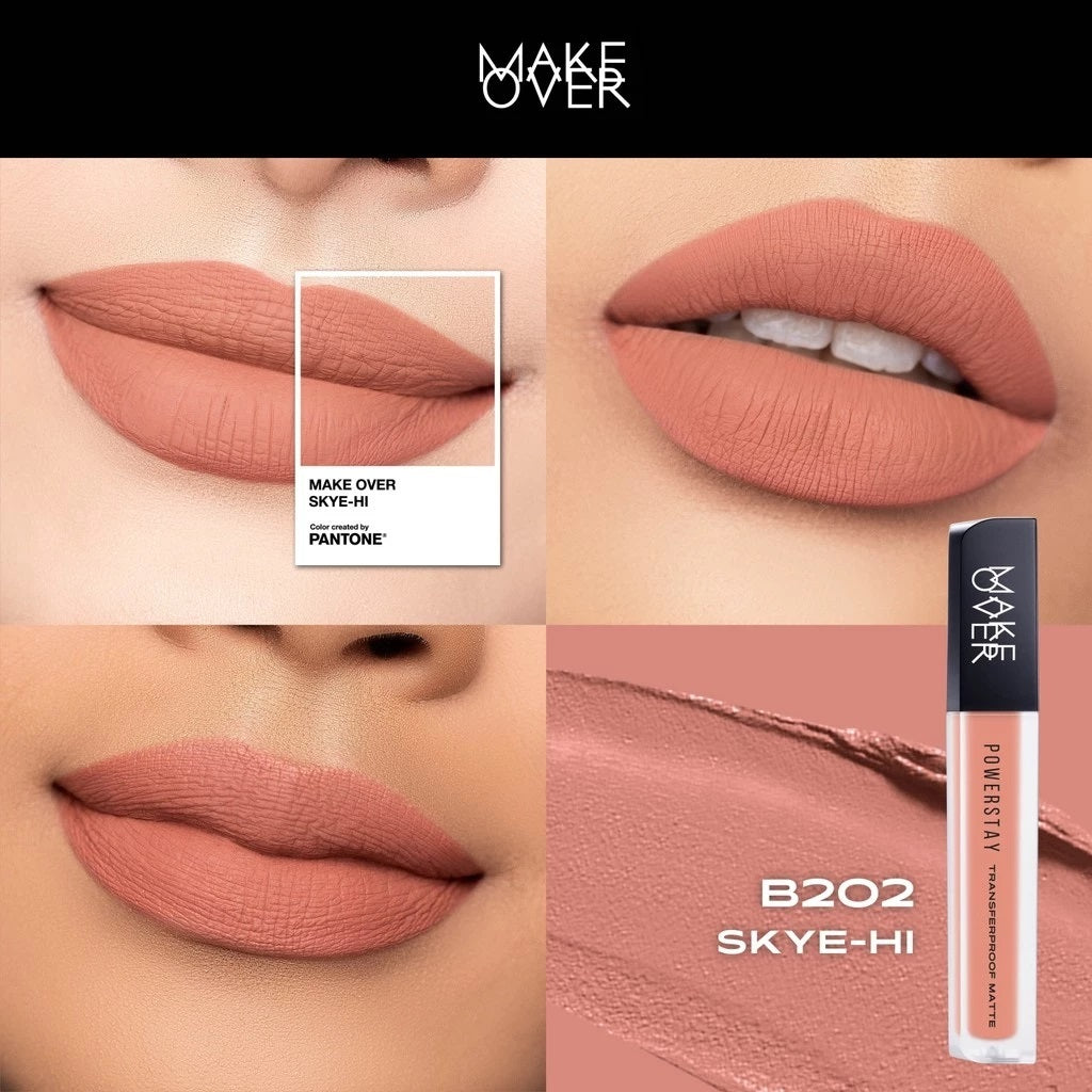 Make Over Powerstay Matte Lip Cream  | Tahan Lama & Transferproof | Lipstik Matte Terbaik 2025