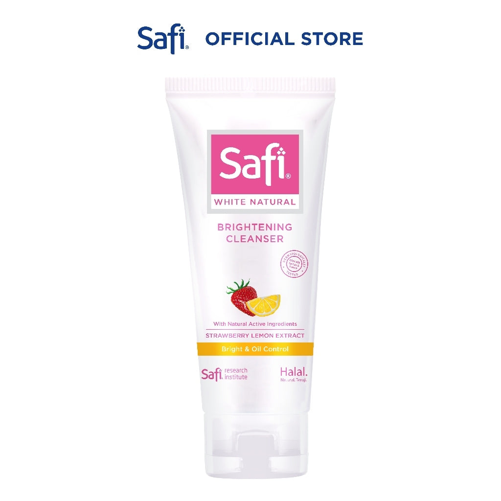 SAFI - TWINPACK - White Natural - Bright Cleanser Strawberry Lemon 100gr