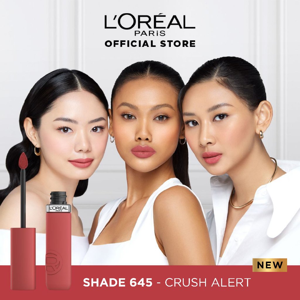 L’Oreal Paris Infallible Matte Resistance Liquid Lipstick for 16H Long Lasting Matte Lips, Transfer Proof, Smudge Proof, Longwear Hydrating Comfort