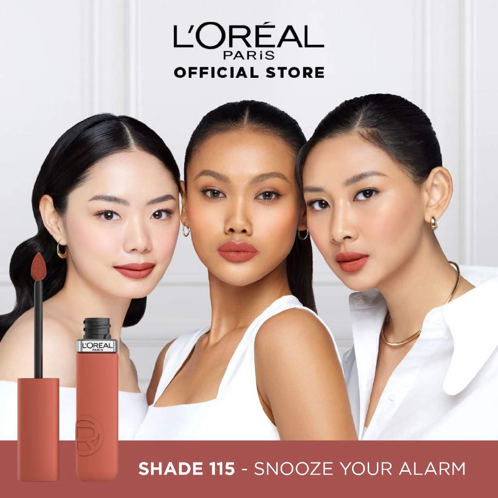 L’Oreal Paris Infallible Matte Resistance Liquid Lipstick for 16H Long Lasting Matte Lips, Transfer Proof, Smudge Proof, Longwear Hydrating Comfort