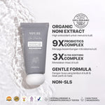 3 PCS - 50ML GEL CLEANSER NPURE NONI PROBIOTICS "CLEANSE ME SOFTLY" Ceramide Extract Kering Kotoran Membersihkan Wajah