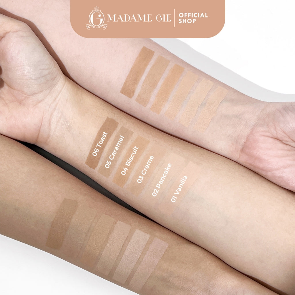 [BUNDLE] Madame Gie No Limatte Cushion Soft Matte Perfect Coverage + Necessity Micellar Water