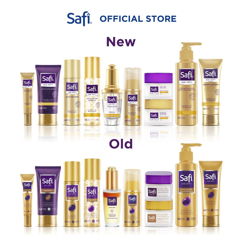 TWINPACK - SAFI Age Defy Cream Cleanser Deep Moisturer 150ml