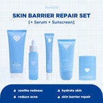 Harlette Oatmilk Bundle [+SERUM +SUNSCREEN] | 5 PRODUK untuk Kulit Oily, Kombinasi, dan Acne Prone, Mencerahkan, Skincare Wajah, Berjerawat