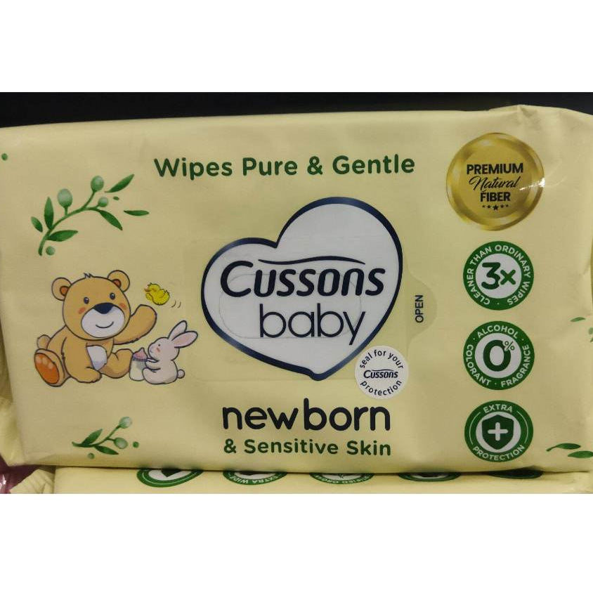 TISSUE BASAH TISU BASAH CUSSONS BABY 50'S