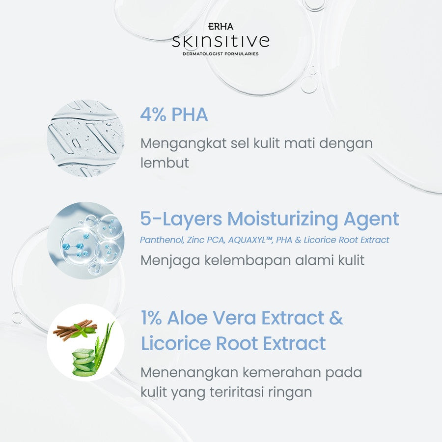 ERHA Twin Flame Skinsitive Facial Wash 80g - Sabun Wajah Sensitif & Aman untuk Semua Jenis Kulit