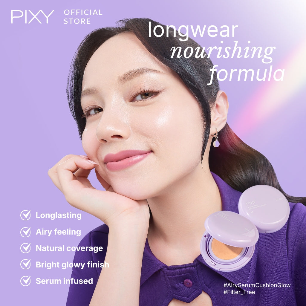 PIXY #Filter_Free Airy Serum Cushion Glow