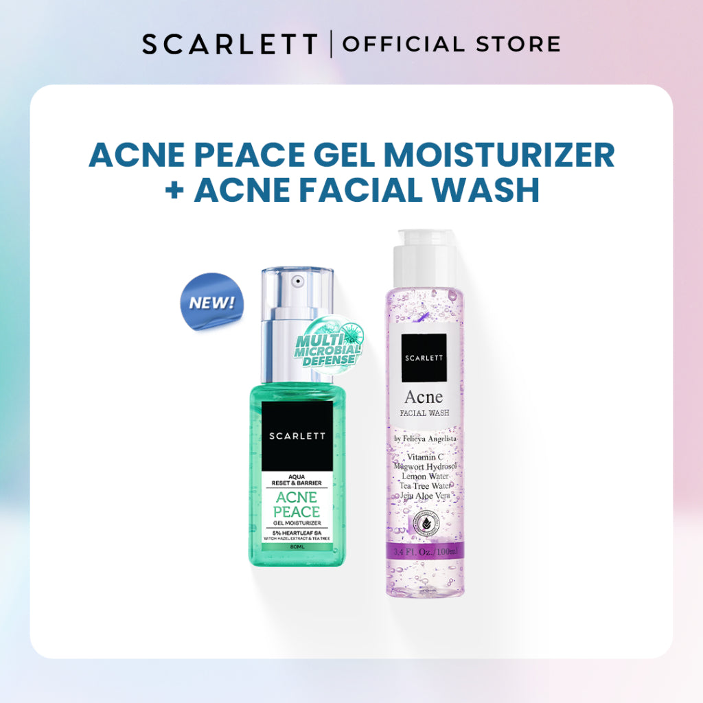 SCARLETT Moisturizer Series – Pelembab Wajah untuk Melembapkan Kulit dan Menjaga Skin Barrier agar Kulit Tetap Sehat dan Glowing