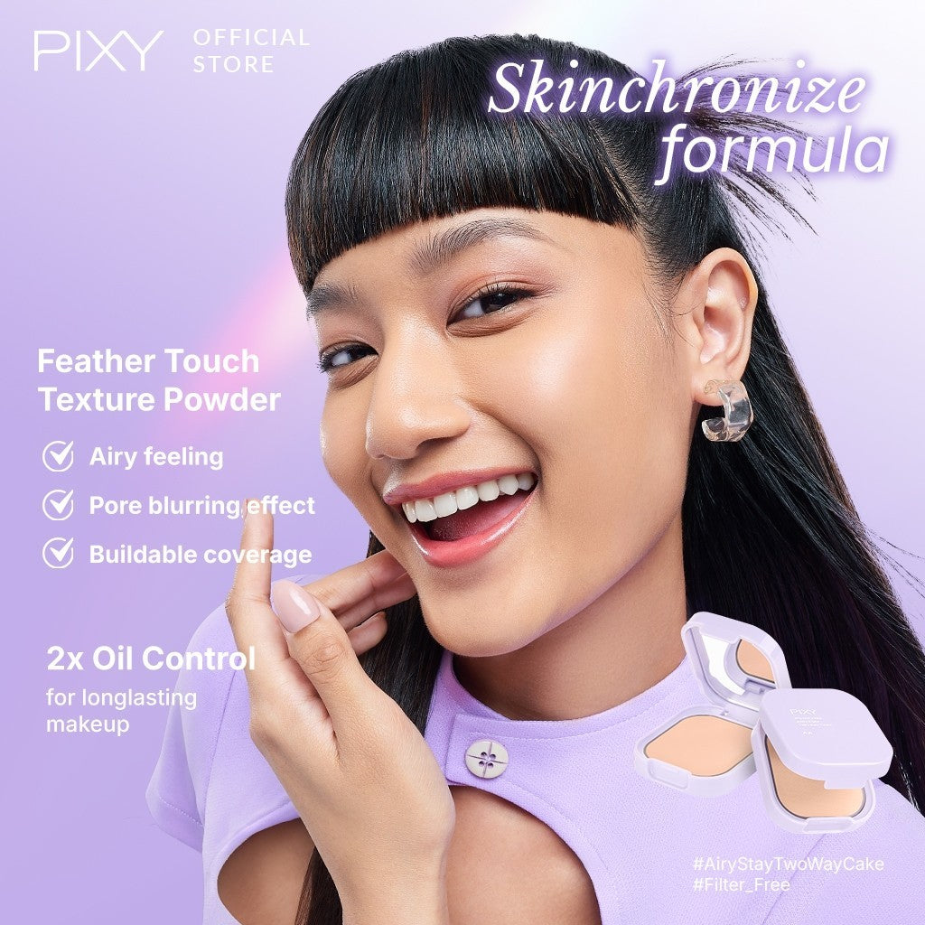 PIXY #Filter_Free Airy Stay Two Way Cake