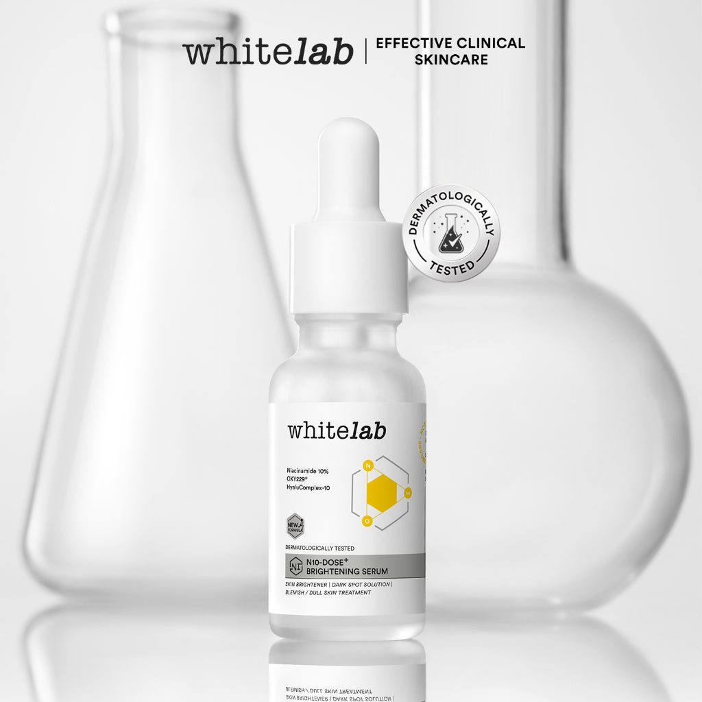 [UPGRADED FORMULA] Whitelab N10-Dose+ Intense Brightening Serum Niacinamide 10% - Serum Pencerah Wajah Intensif Dengan Niacinamide, Oxy229, & Hyaluronic [BPOM]]
