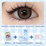 [COD] Colorvista Softlens 3 Item Paket kombinasi (1* Softlens +Air Pencuci Softlens 120ml+lenscase)