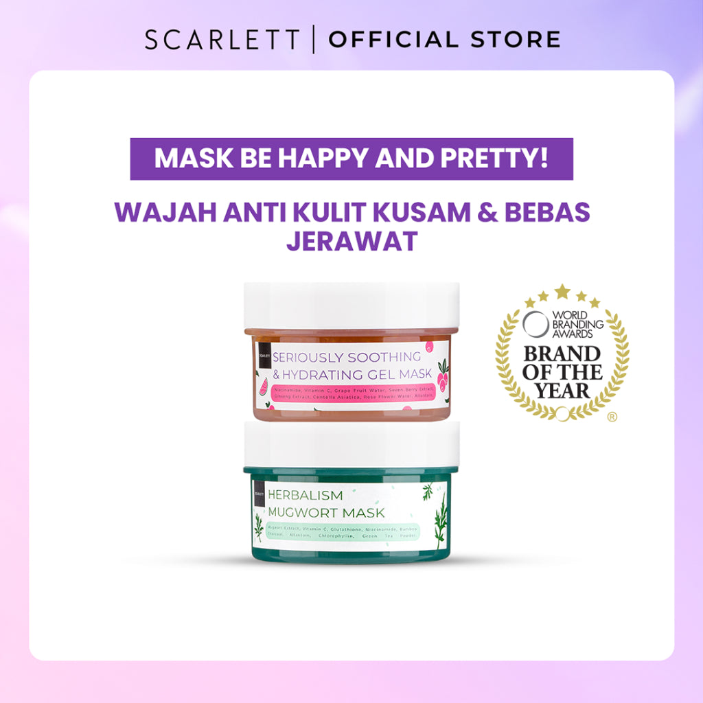 Scarlett Whitening Mask Be Happy and Pretty!