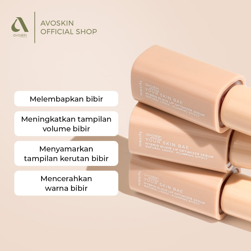 YSB Hybrid Elixir Lip Optimizer Serum (5 gr)-Serum Bibir